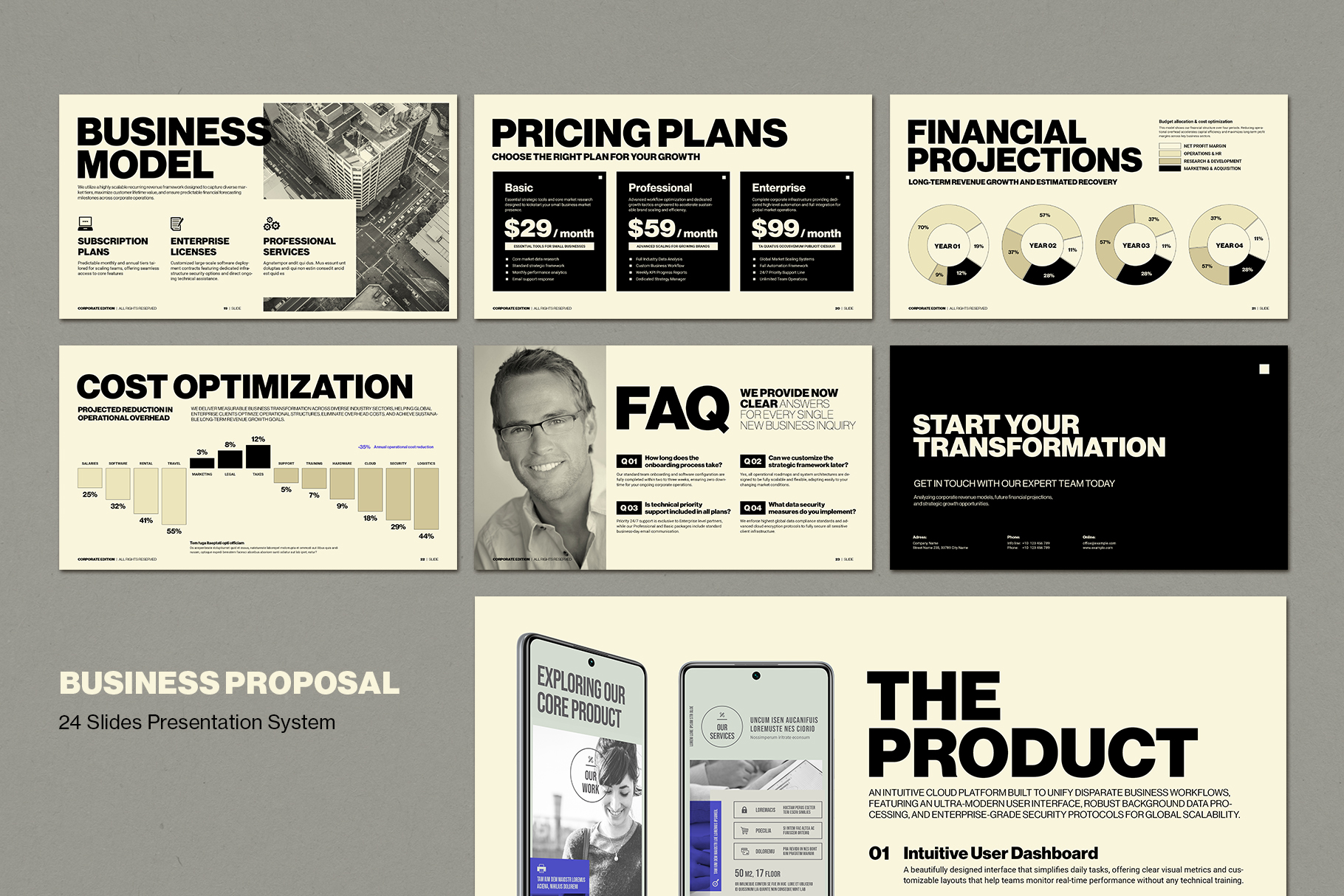 Business Proposal InDesign Template — 24 Slides - Image 4