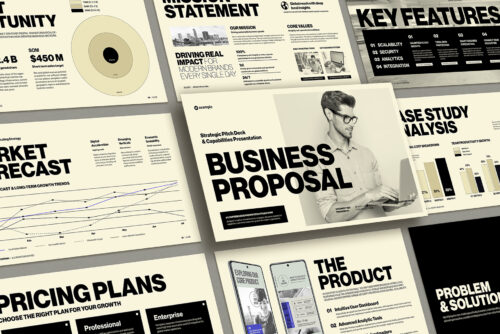 Business Proposal InDesign Template — 24 Slides